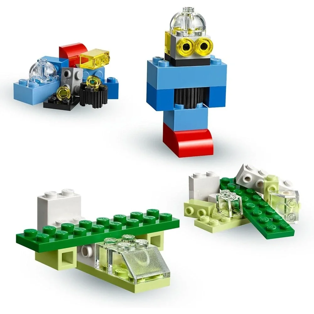 LEGO Classic Creative Suitcase 10713 Building Kit Yellow Carrying Case 213 Pcs‎